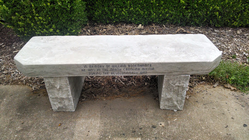 William Bodenhamer Revolutionary War Militiaman Memorial Bench