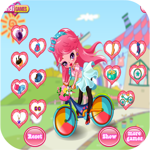 เกมส์แต่งตัวเจ้าหญิงขี่จักรยาน 休閒 App LOGO-APP試玩