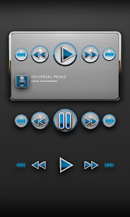 How to mod Poweramp Widget Lightblue Robo patch 2.08-build-208 apk for pc