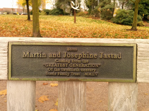 Martin and Josephine Memorial Bench