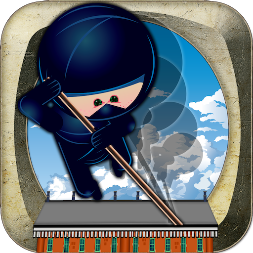 Ninja Rooftop Run, Mini Rush LOGO-APP點子