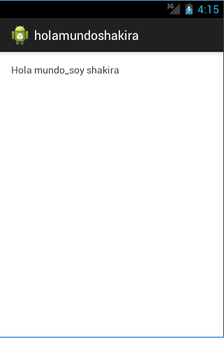 Hola Mundo de Shakira