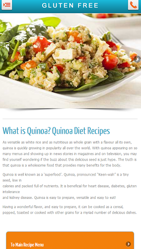 【免費健康App】Quinoa Diet Recipes-APP點子