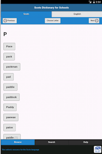 Scots Dictionary for Schools Screenshots 1