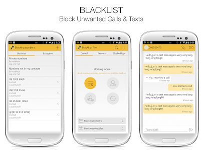 Screenshot BlackList Pro v4.3