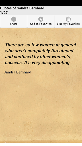 Quotes of Sandra Bernhard