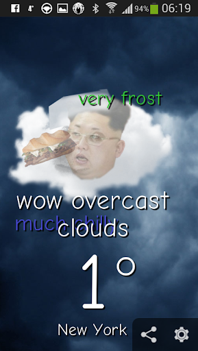 【免費通訊App】Kim Jong un Weather-APP點子