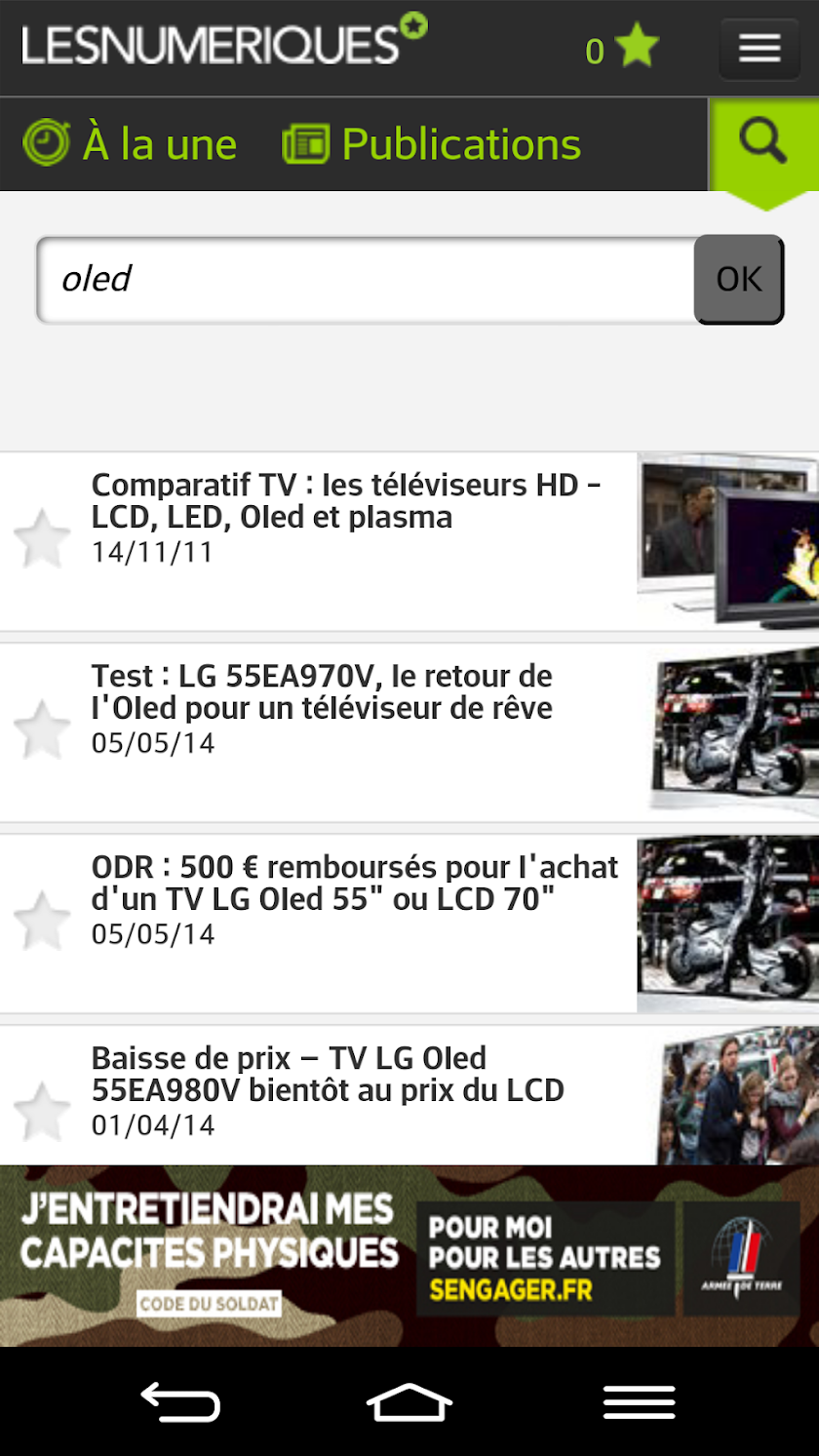 Les Numériques Screen 2