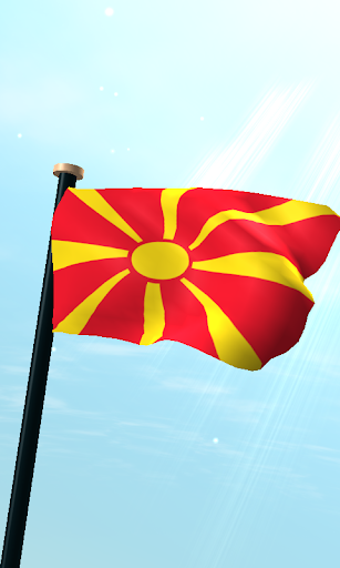 馬其頓旗3D免費動態桌布