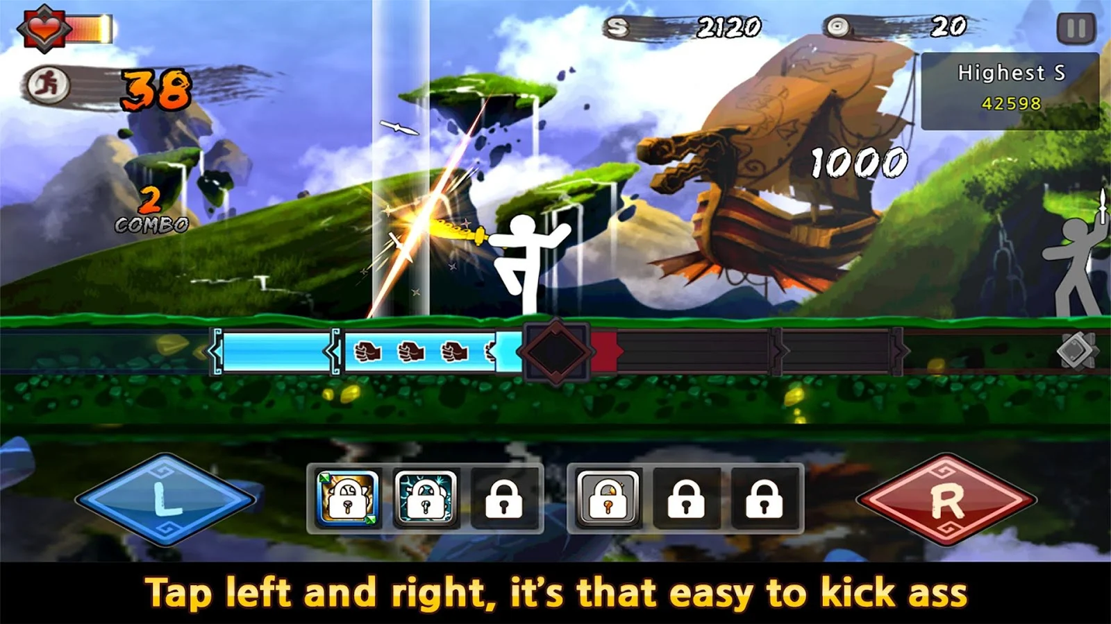   One Finger Death Punch- screenshot 