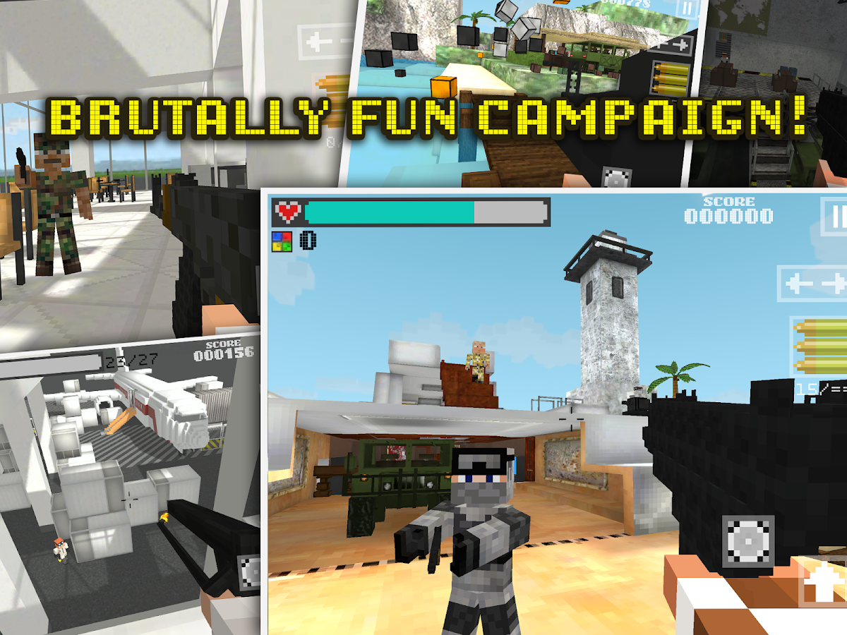 Block Gun 3D: Ghost Ops - screenshot