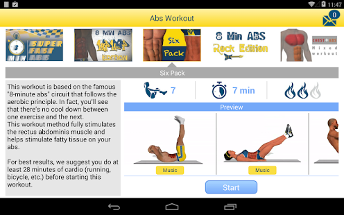 Download 8 Minutes Abs Workout For PC Windows and Mac apk screenshot 22
