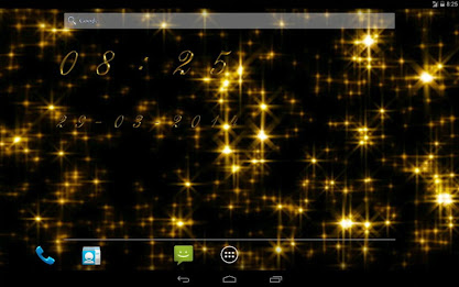 Gold digital clock by EasyDevTools poster 8