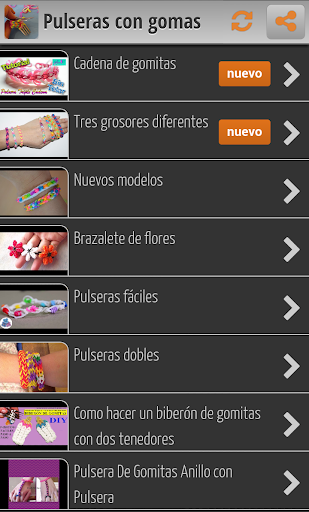 Pulseras Gomitas