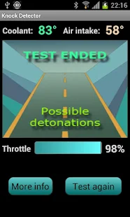 Knock Detector for Torque Pro - screenshot thumbnail