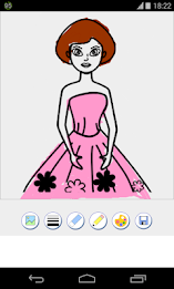 princess coloring pages by TenAppsAndGames poster 1