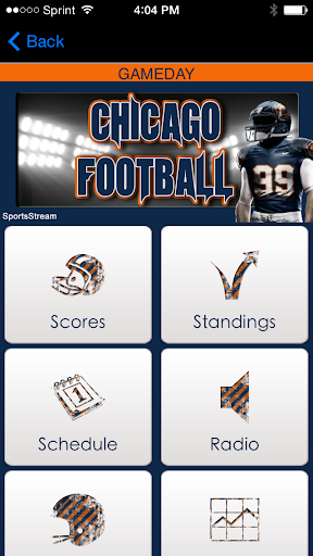 【免費運動App】Chicago Football STREAM-APP點子