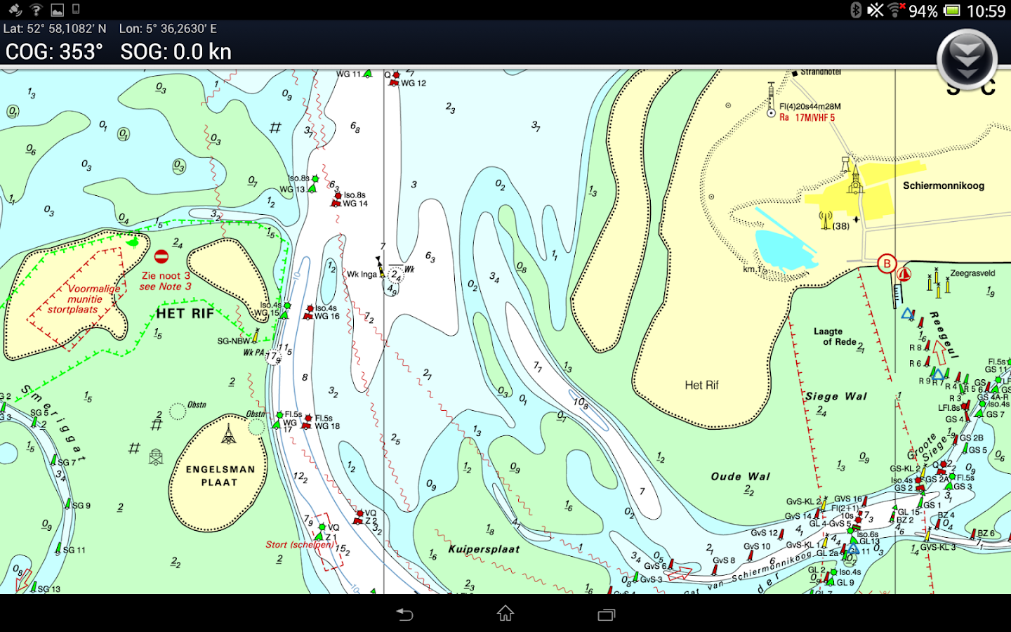 WinGPS™ Marine Lite - screenshot