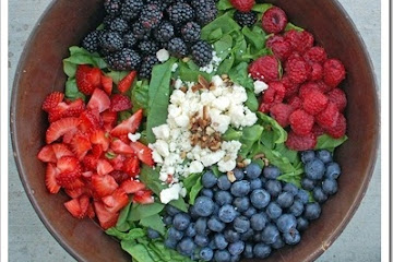 Creamy Poppy Seed Dressing with Berry Salad