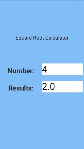 Square Root Calculator