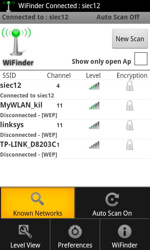 WiFinder Android