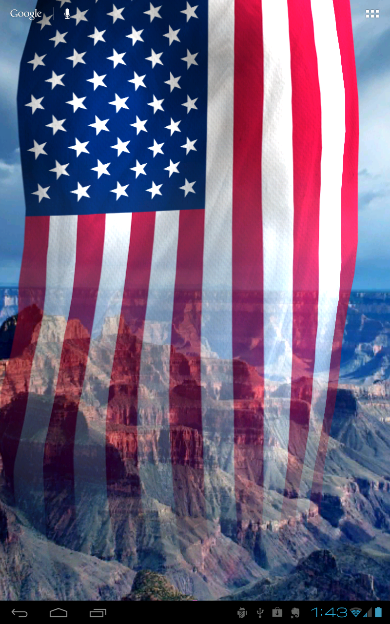 NA Flags Live Wallpaper (Android) reviews at Android Quality Index