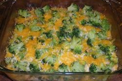 Salmon Broccoli Bake