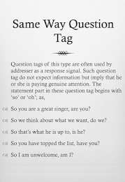 Grammar Express : Question Tag poster 14