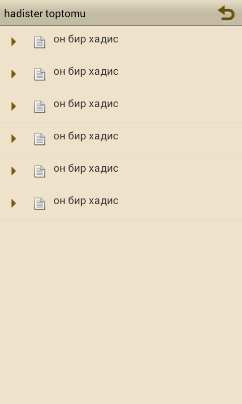 КЫРГЫЗ- ХАДИСТЕР ТОПТОМУ Screen 2