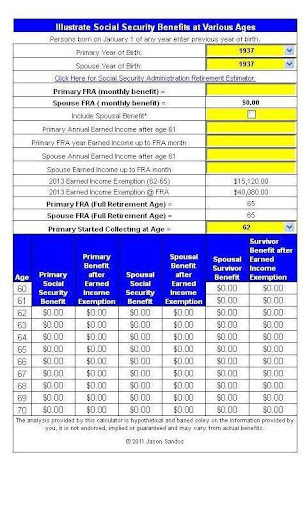 Social Security Maximization