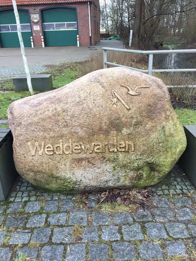 Ortsstein Weddewarden
