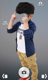 Kid Boy Fashion Photo Montage - náhled