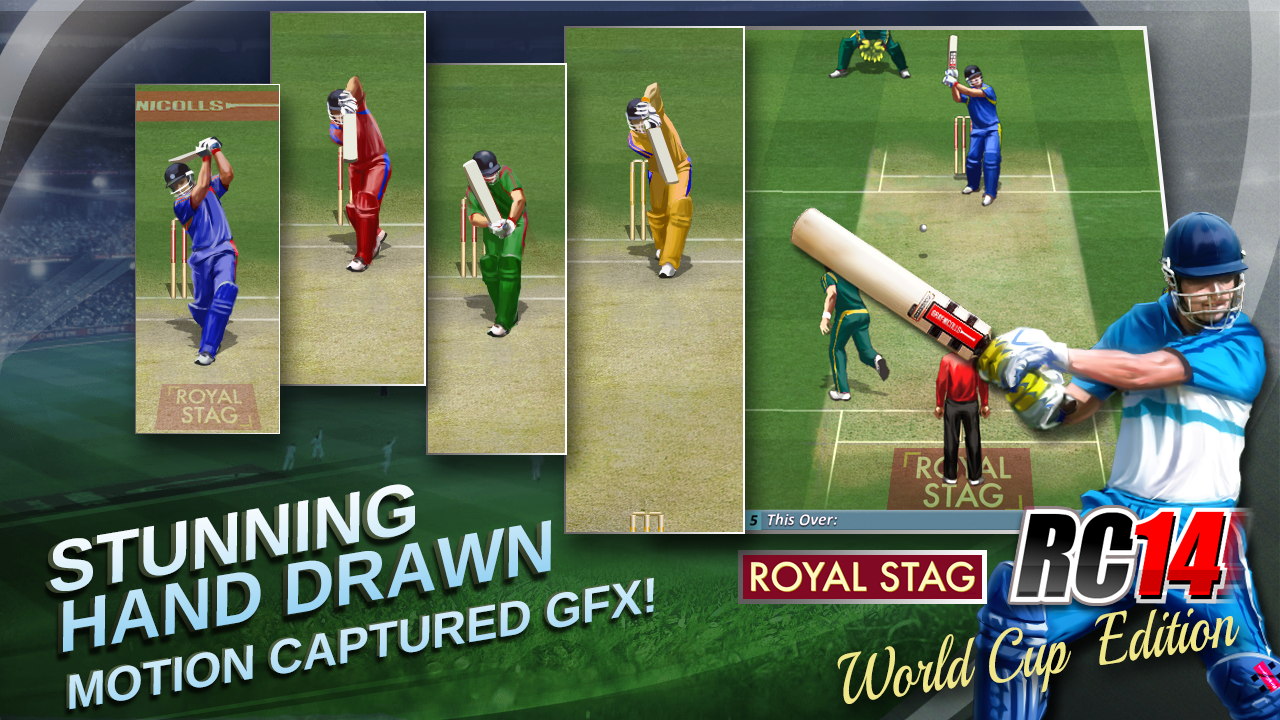 Real Cricket ™ 14: World Cup - screenshot