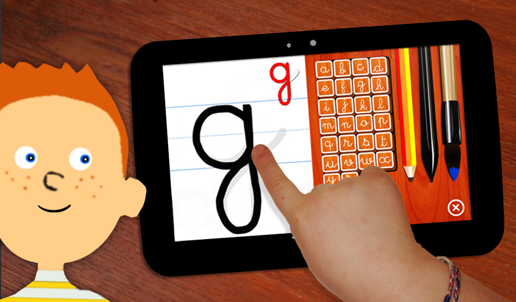 A fun way to learn joined-up handwriting on iPad, iPhone, and iPod touch
