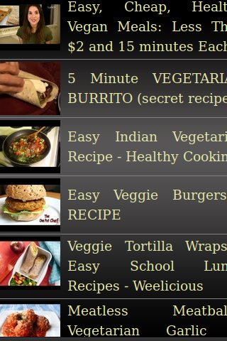 【免費教育App】Easy Vegetarian Recipes-APP點子