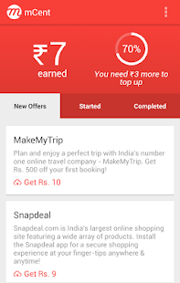 mCent - screenshot thumbnail