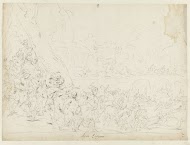 Aeneas draagt zijn vader Anchises uit het brandende Troje