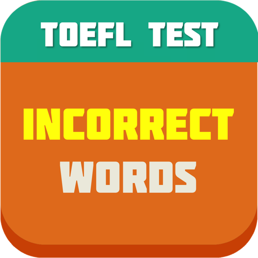 TOEFL Incorrect Words FREE LOGO-APP點子