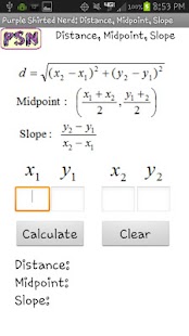 PSN Distance Midpoint Slope Screenshots 0