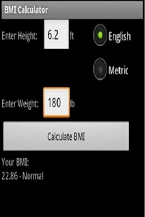 BMI Calculator w/Ads Screenshots 1