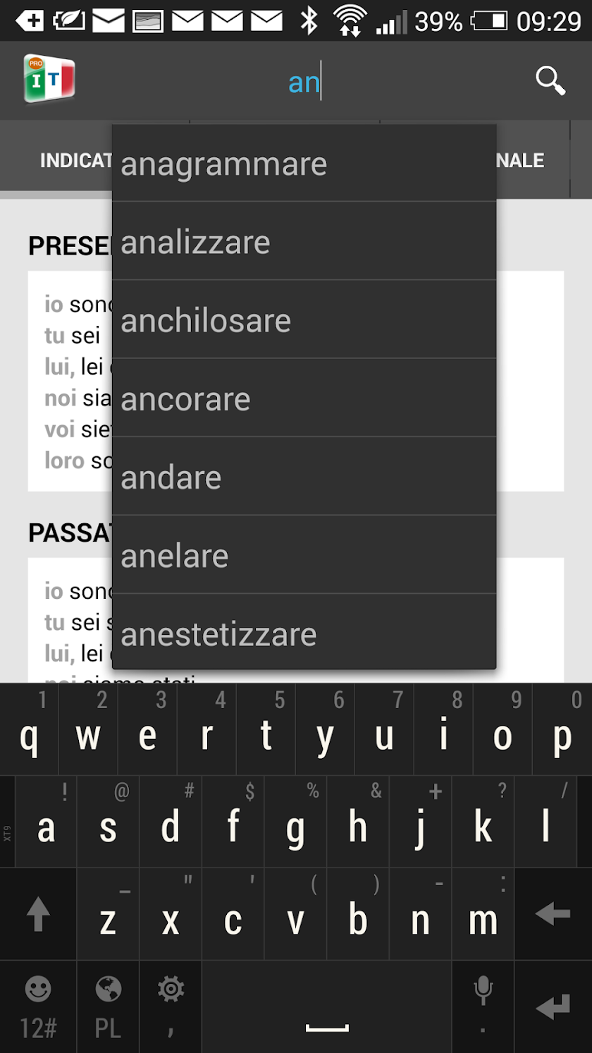 Italian Perfect PRO Screen 3