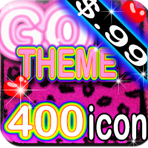 Pink Cheetah for Go Launcher