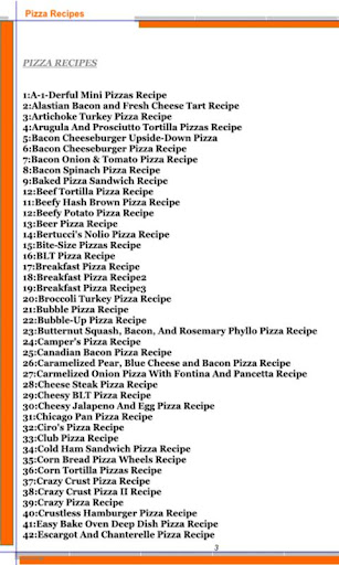 【免費書籍App】Pizza Hot Recipes-APP點子