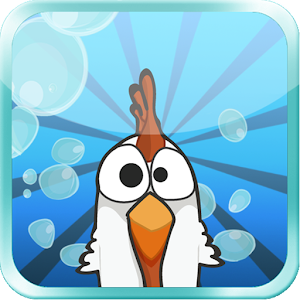 Chicken Deep - The diving logo