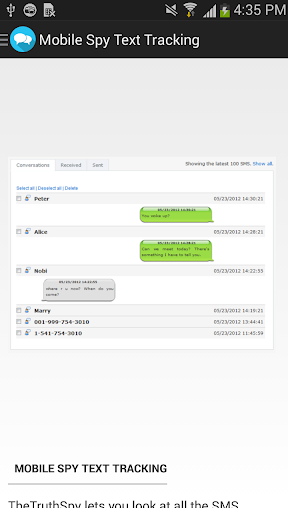 【免費新聞App】Mobile Spy Text Tracker-APP點子