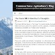 Common Sense Agriculture Blog