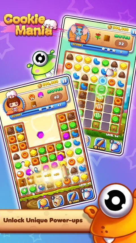   Cookie Mania - Cooking Match: captura de tela 
