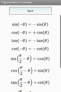 Free Download Trigonometric Formulas APK for Android