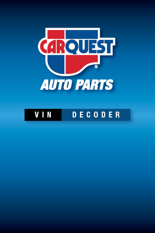 【免費商業App】CARQUEST VIN Decoder-APP點子