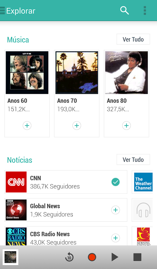TuneIn Radio Pro - screenshot